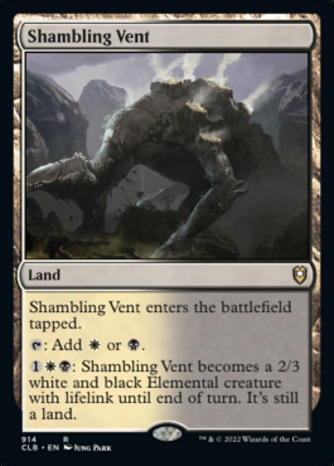 Shambling Vent [Commander Legends: Battle for Baldur's Gate] | Devastation Store