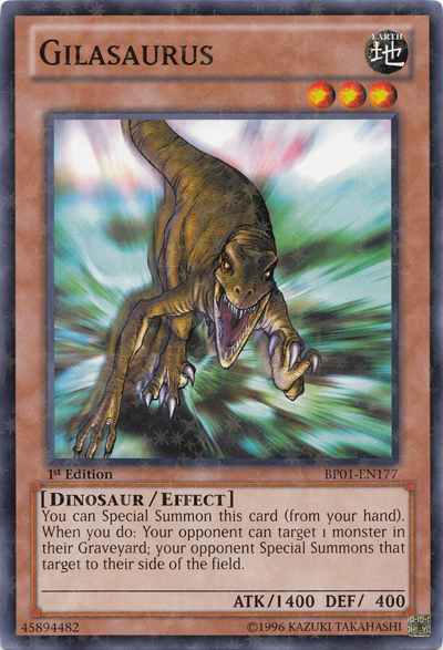 Gilasaurus [BP01-EN177] Starfoil Rare | Devastation Store