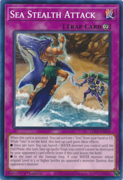 Sea Stealth Attack [LDS1-EN030] Common | Devastation Store
