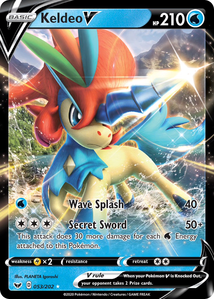 Keldeo V (053/202) [Sword & Shield: Base Set] | Devastation Store