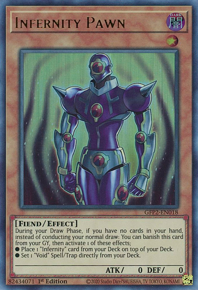 Infernity Pawn [GFP2-EN018] Ultra Rare | Devastation Store