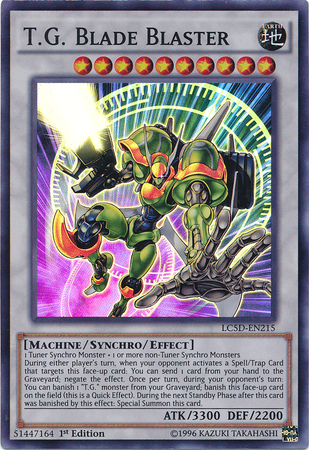 T.G. Blade Blaster [LC5D-EN215] Super Rare | Devastation Store