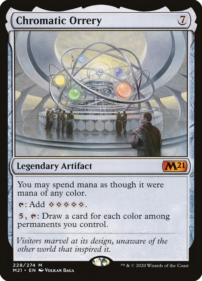 Chromatic Orrery [Core Set 2021] | Devastation Store