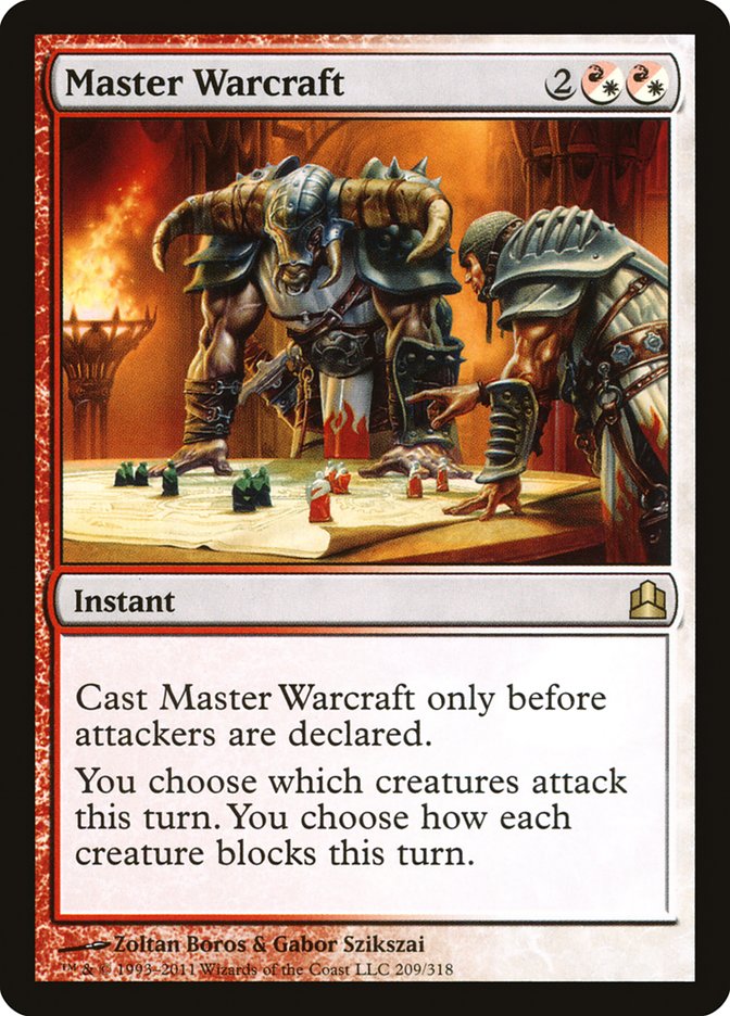 Master Warcraft [Commander 2011] - Devastation Store | Devastation Store