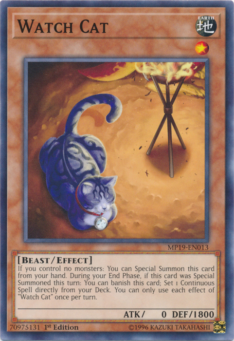 Watch Cat [MP19-EN013] Common | Devastation Store