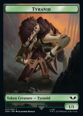 Tyranid (017) // Tyranid Gargoyle Double-sided Token (Surge Foil) [Universes Beyond: Warhammer 40,000 Tokens] | Devastation Store