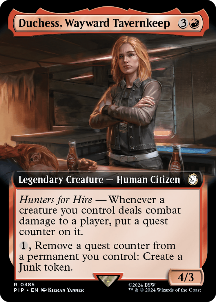 Duchess, Wayward Tavernkeep (Extended Art) [Fallout] | Devastation Store
