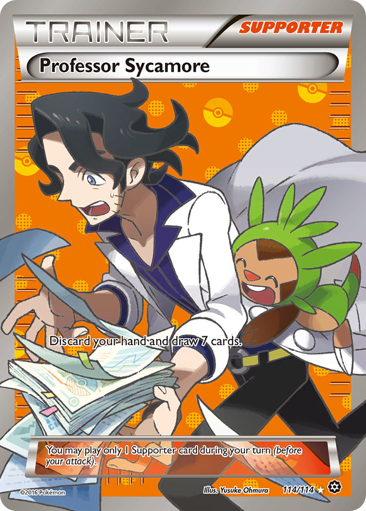 Professor Sycamore (114/114) [XY: Steam Siege] | Devastation Store