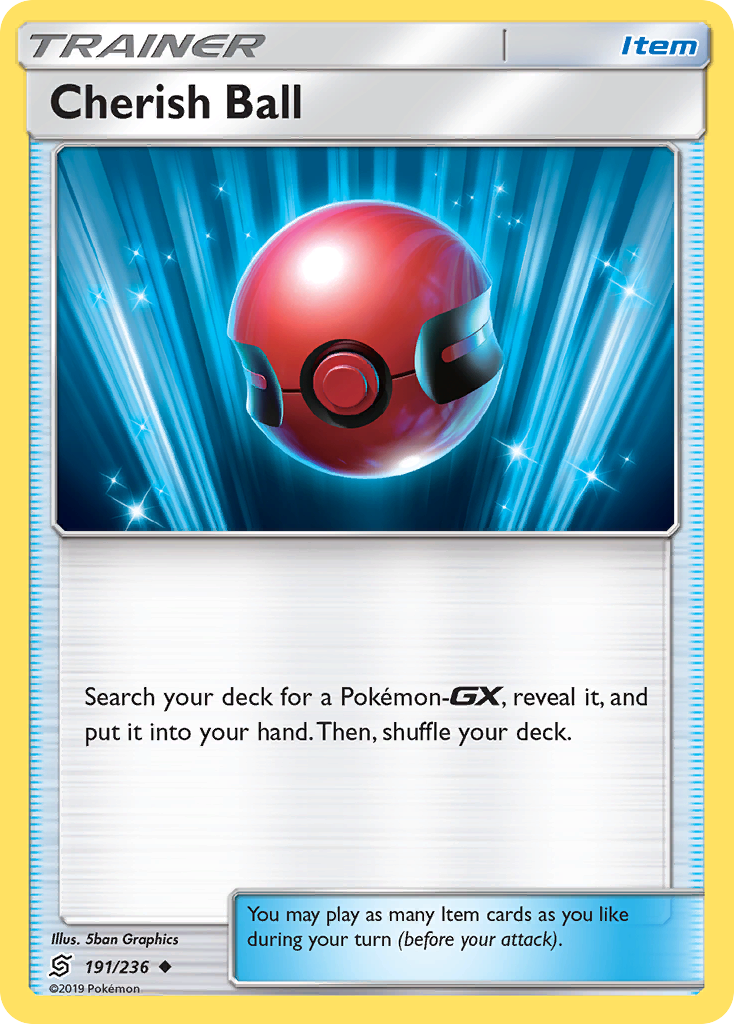 Cherish Ball (191/236) [Sun & Moon: Unified Minds] | Devastation Store