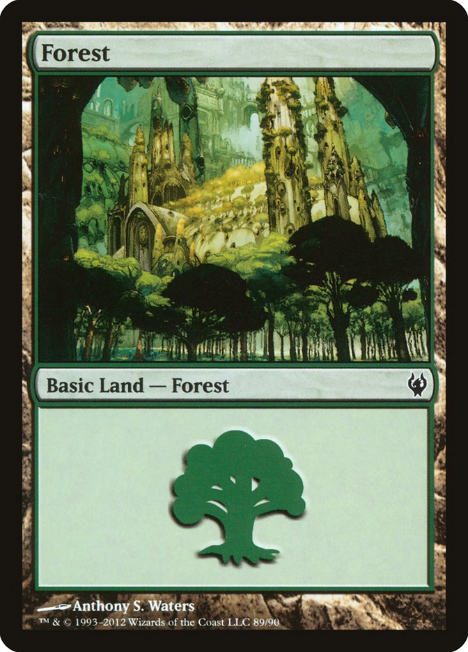 Forest (89) [Duel Decks: Izzet vs. Golgari] - Devastation Store | Devastation Store