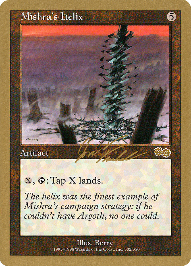 Mishra's Helix (Jon Finkel) [World Championship Decks 2000] | Devastation Store