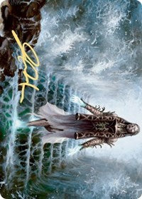 Karfell Harbinger Art Card (Gold-Stamped Signature) [Kaldheim: Art Series] | Devastation Store