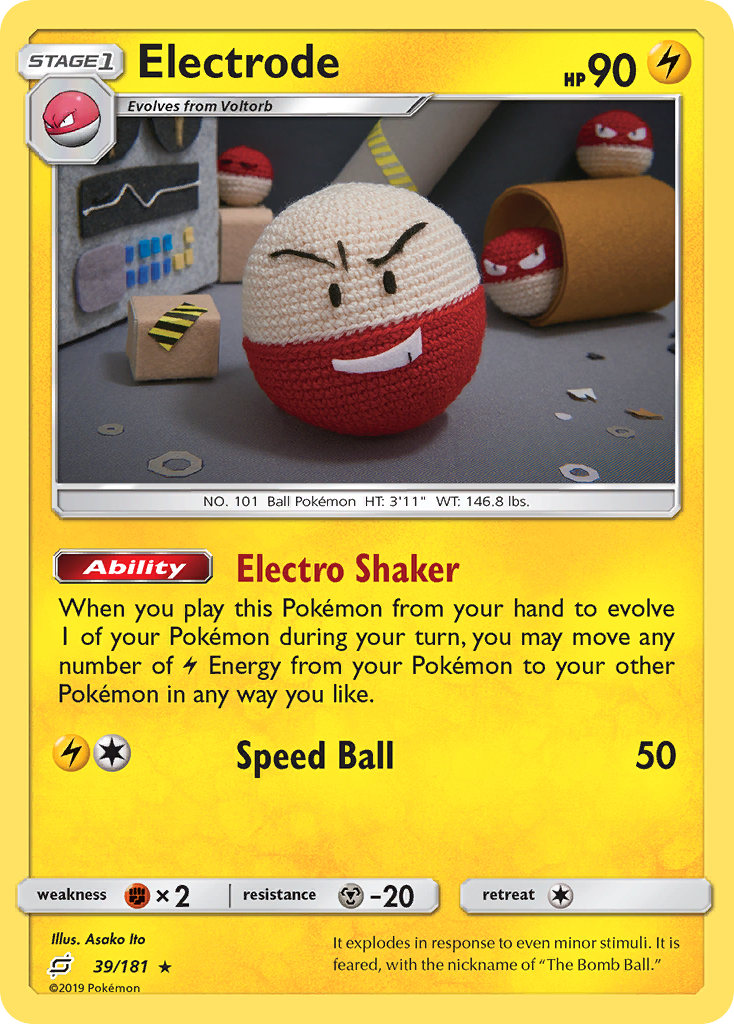 Electrode (39/181) [Sun & Moon: Team Up] | Devastation Store