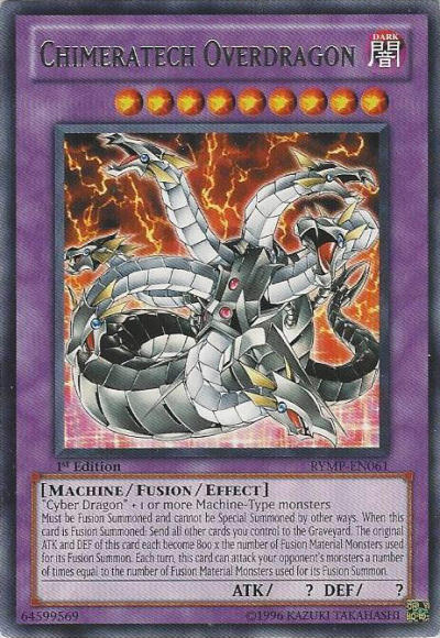 Chimeratech Overdragon [RYMP-EN061] Rare | Devastation Store