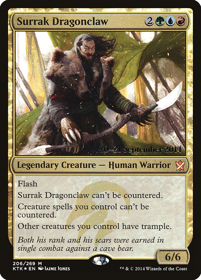 Surrak Dragonclaw  [Khans of Tarkir Prerelease Promos] | Devastation Store