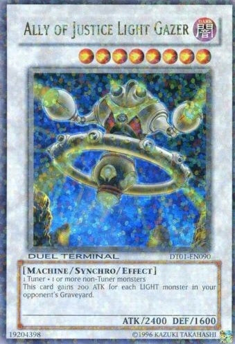 Ally of Justice Light Gazer [DT01-EN090] Ultra Rare | Devastation Store