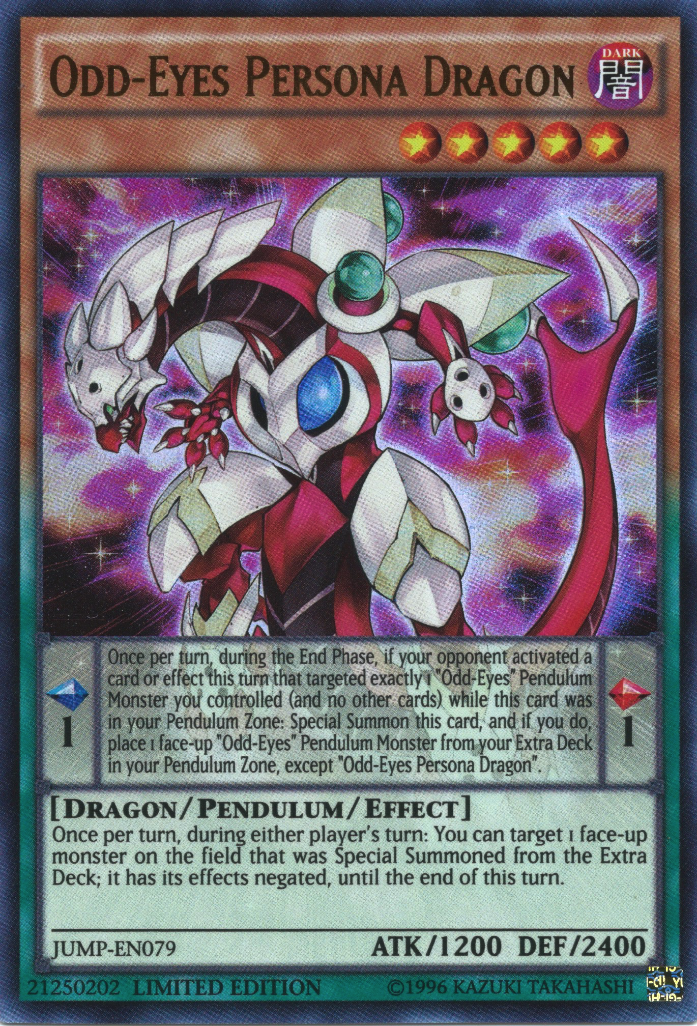 Odd-Eyes Persona Dragon [JUMP-EN079] Ultra Rare | Devastation Store