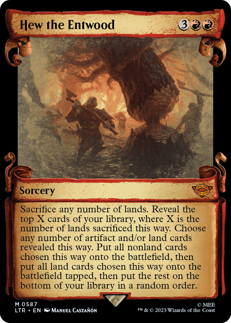 Hew the Entwood [The Lord of the Rings: Tales of Middle-Earth Showcase Scrolls] | Devastation Store
