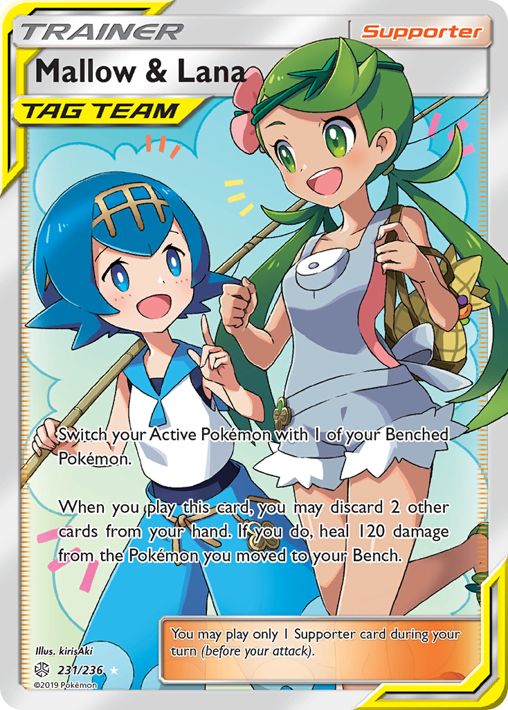 Mallow & Lana (231/236) [Sun & Moon: Cosmic Eclipse] | Devastation Store