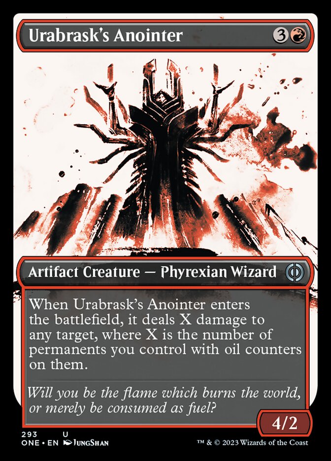 Urabrask's Anointer (Showcase Ichor) [Phyrexia: All Will Be One] | Devastation Store