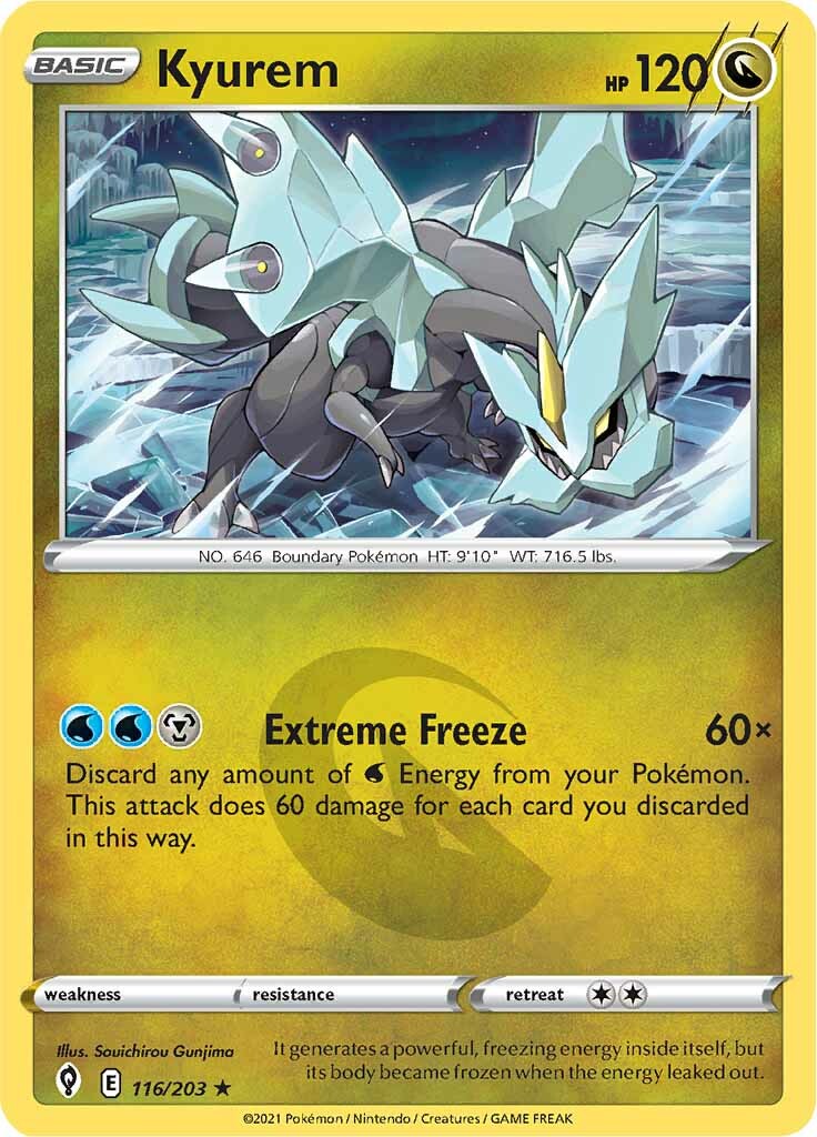 Kyurem (116/203) [Sword & Shield: Evolving Skies] | Devastation Store