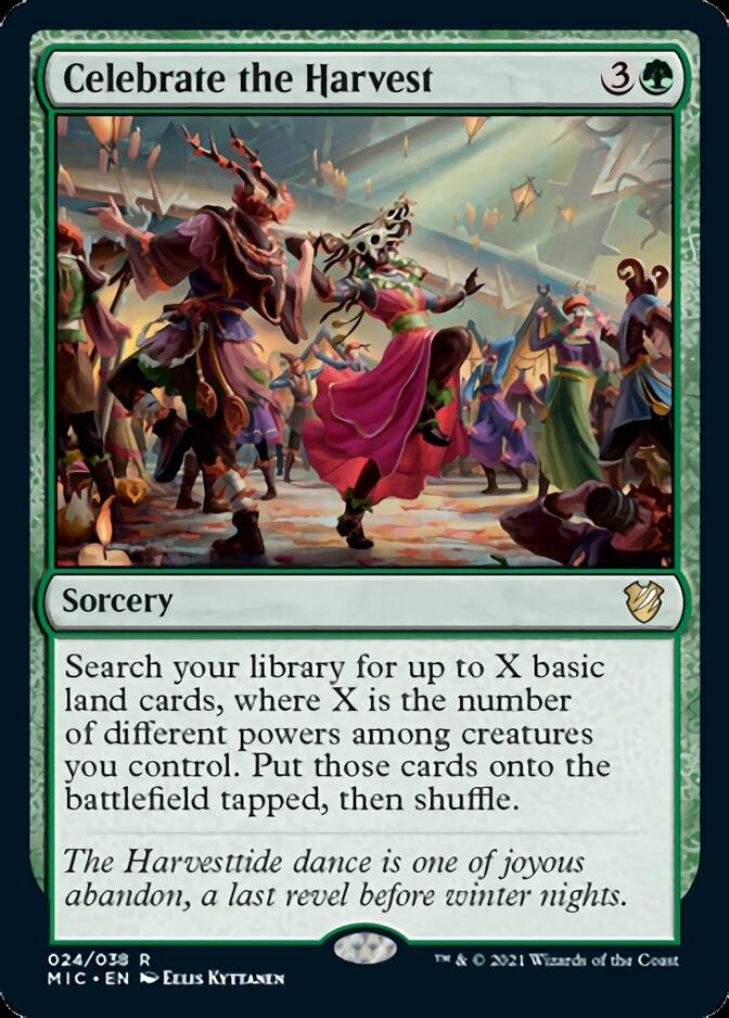 Celebrate the Harvest [Innistrad: Midnight Hunt Commander] | Devastation Store