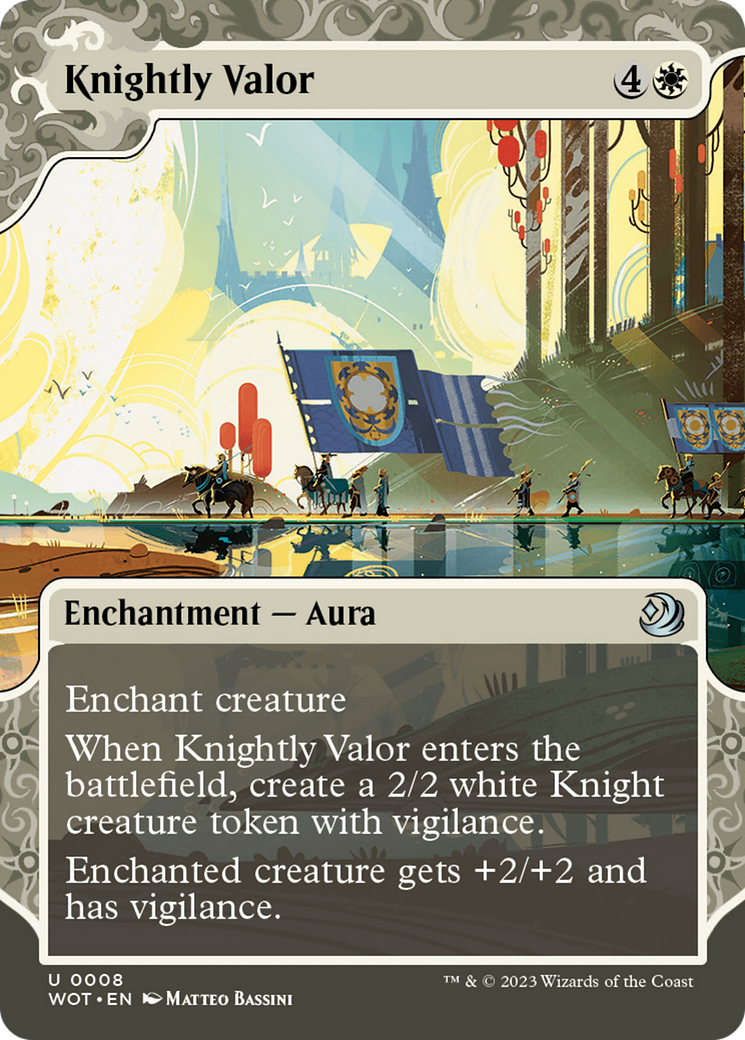 Knightly Valor [Wilds of Eldraine: Enchanting Tales] | Devastation Store