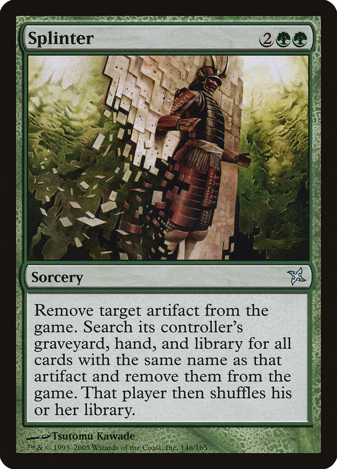 Splinter [Betrayers of Kamigawa] - Devastation Store | Devastation Store