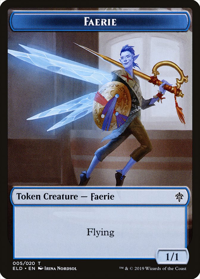 Faerie [Throne of Eldraine Tokens] | Devastation Store
