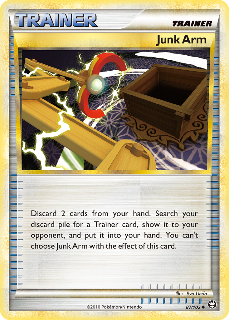 Junk Arm (87/102) [HeartGold & SoulSilver: Triumphant] | Devastation Store