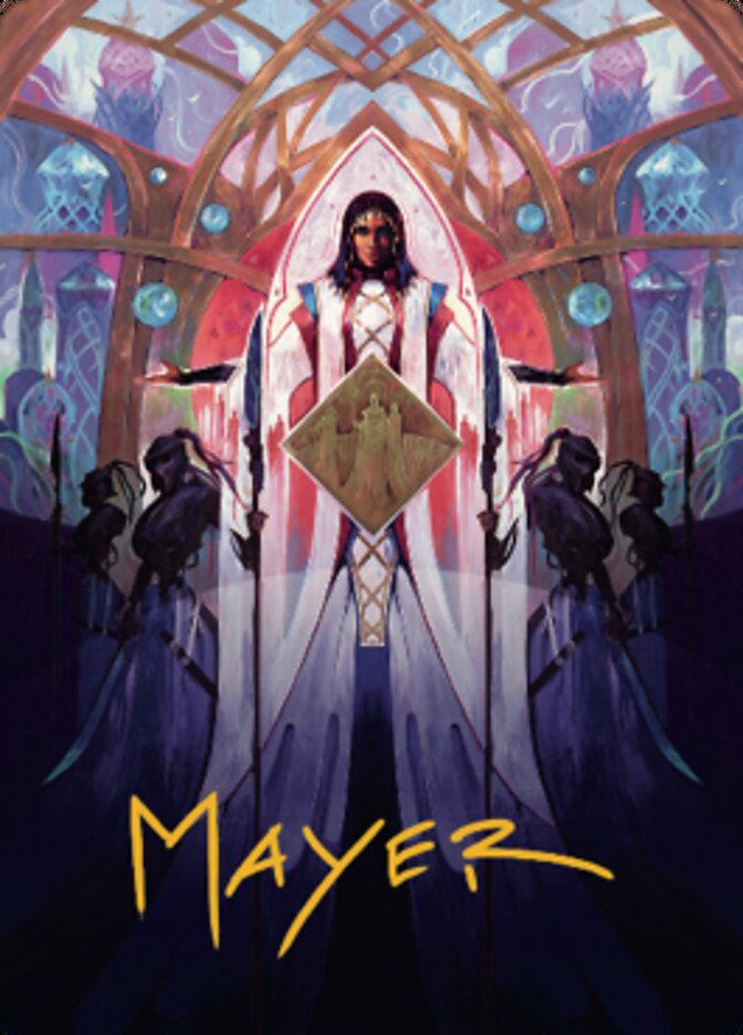 Kayla's Command Art Card (Gold-Stamped Signature) [The Brothers' War Art Series] | Devastation Store