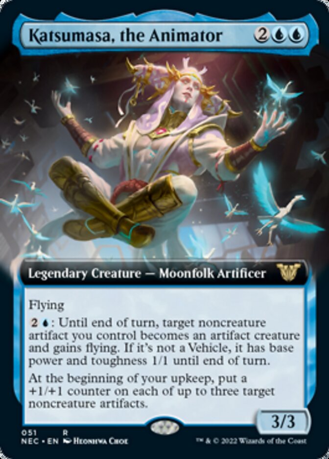 Katsumasa, the Animator (Extended) [Kamigawa: Neon Dynasty Commander] | Devastation Store