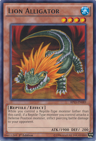 Lion Alligator [BP03-EN089] Rare | Devastation Store