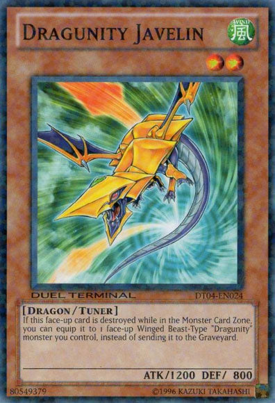 Dragunity Javelin [DT04-EN024] Common | Devastation Store