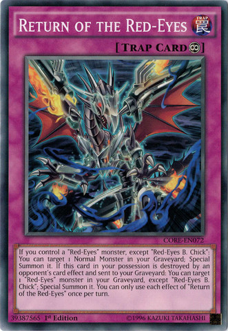 Return of the Red-Eyes [CORE-EN072] Common | Devastation Store