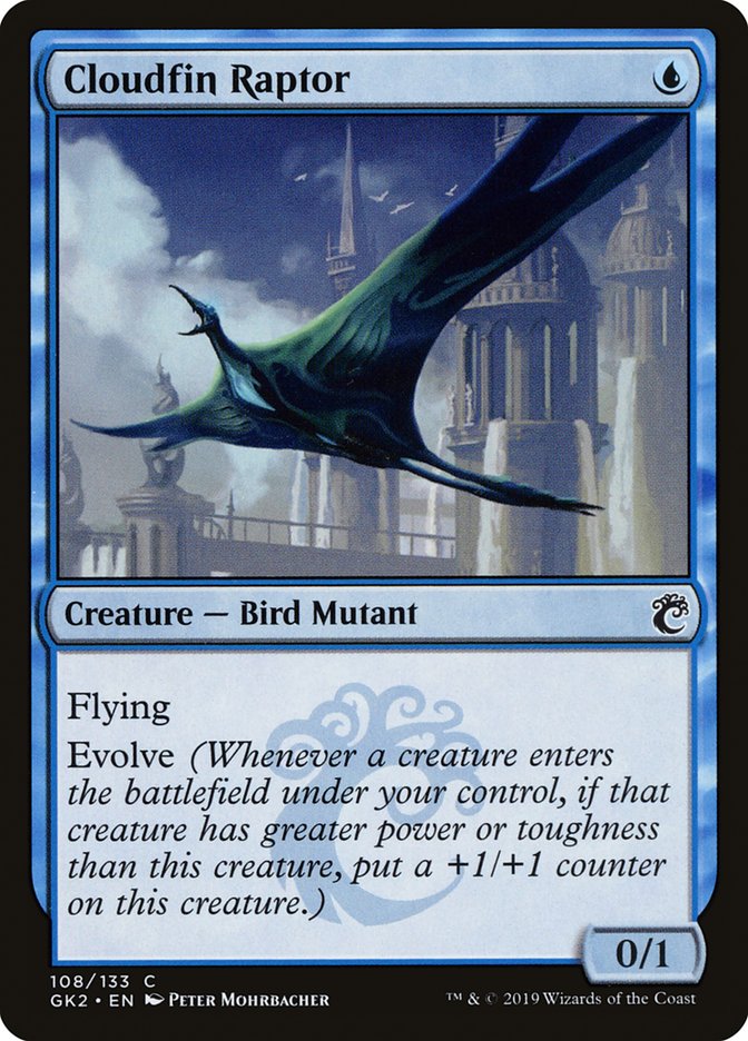 Cloudfin Raptor [Ravnica Allegiance Guild Kit] | Devastation Store