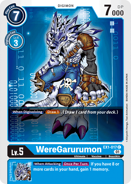 WereGarurumon [EX1-017] [Classic Collection] | Devastation Store