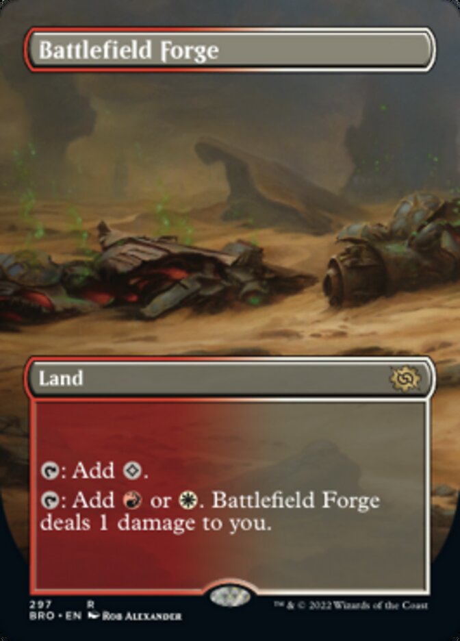 Battlefield Forge (Borderless Alternate Art) [The Brothers' War] | Devastation Store