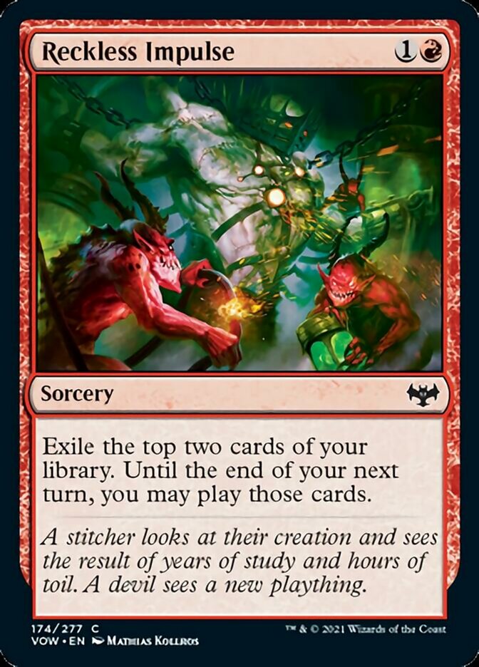 Reckless Impulse [Innistrad: Crimson Vow] | Devastation Store