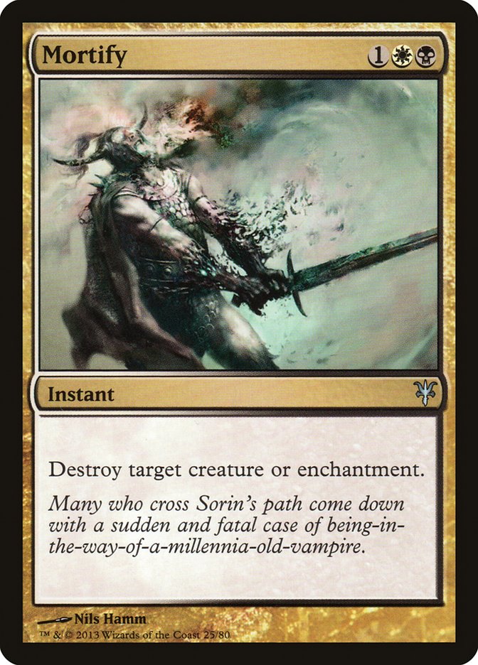 Mortify [Duel Decks: Sorin vs. Tibalt] - Devastation Store | Devastation Store
