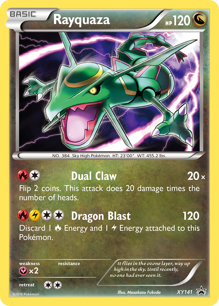 Rayquaza (XY141) [XY: Black Star Promos] | Devastation Store