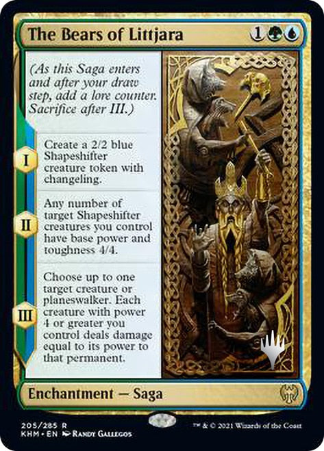 The Bears of Littjara [Kaldheim Promos] | Devastation Store