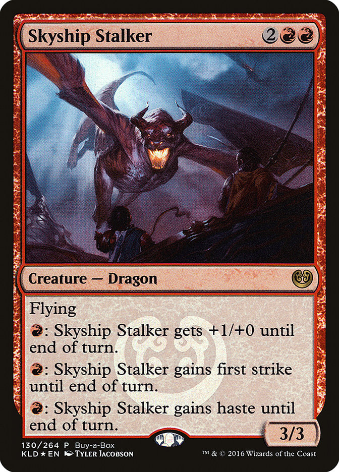 Skyship Stalker (Buy-A-Box) [Kaladesh Promos] - Devastation Store | Devastation Store