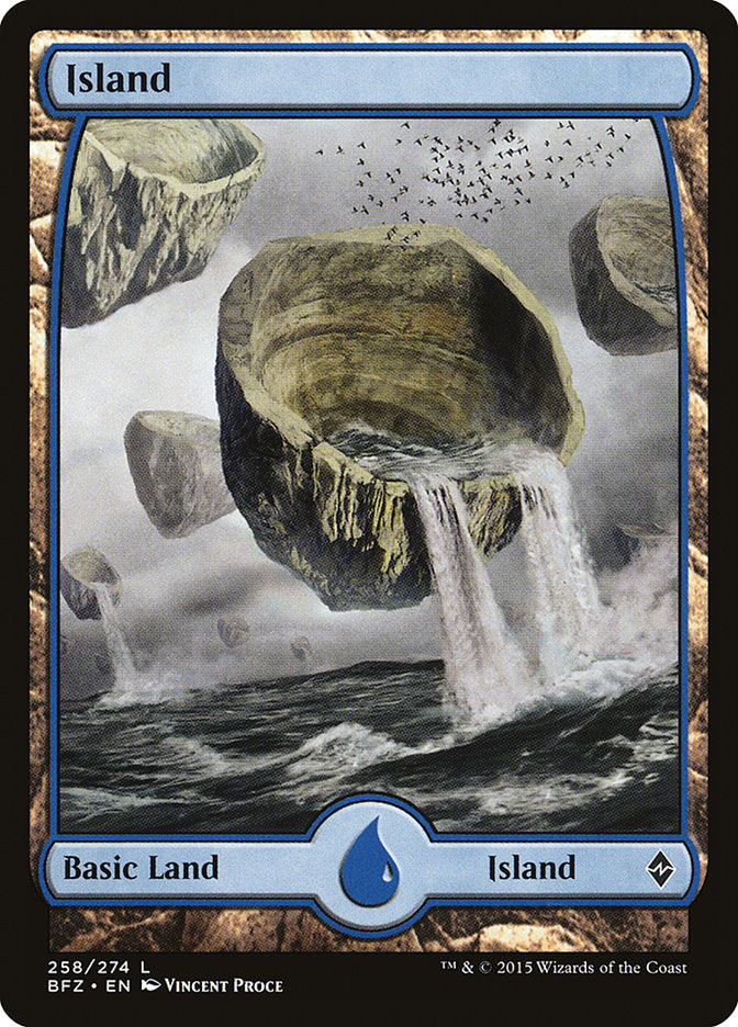 Island (258) [Battle for Zendikar] - Devastation Store | Devastation Store