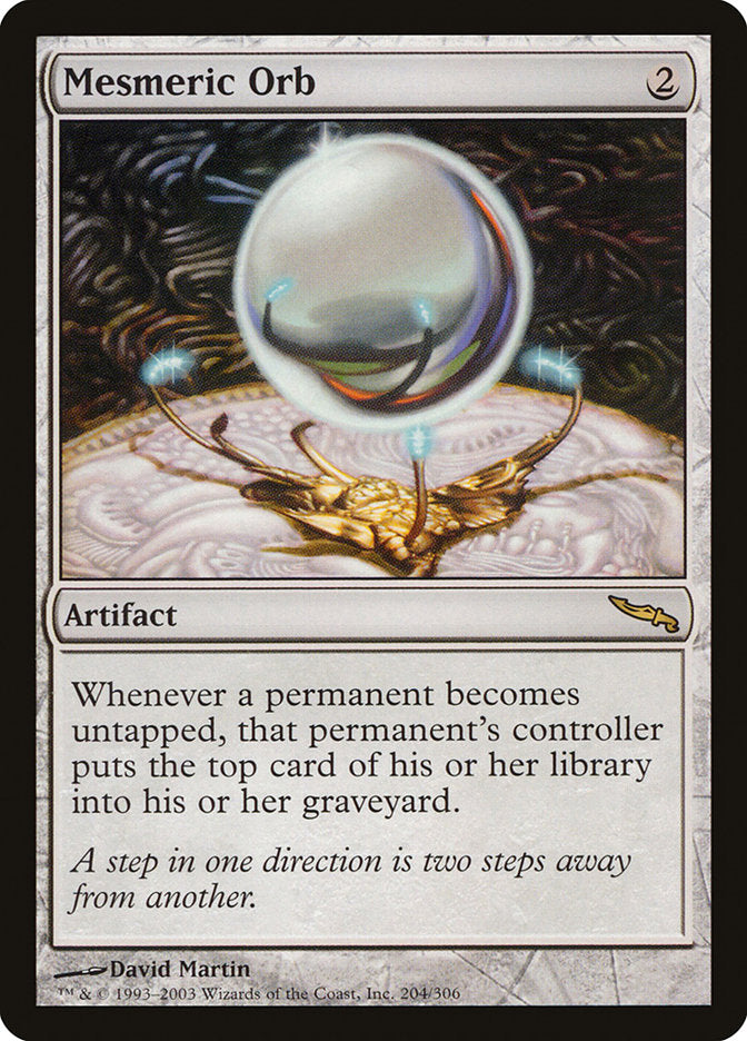 Mesmeric Orb [Mirrodin] - Devastation Store | Devastation Store