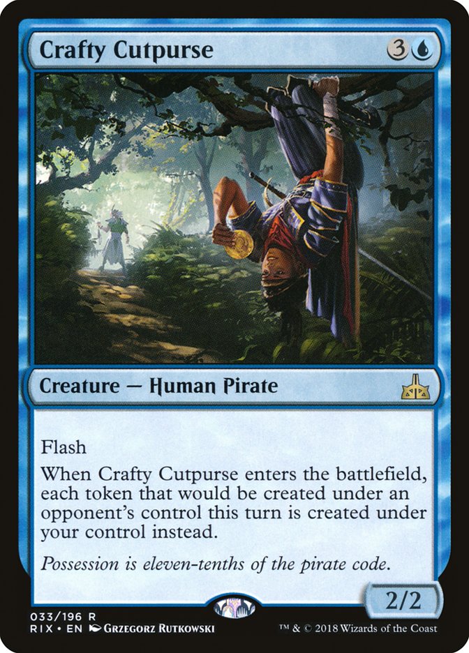 Crafty Cutpurse [Rivals of Ixalan] | Devastation Store