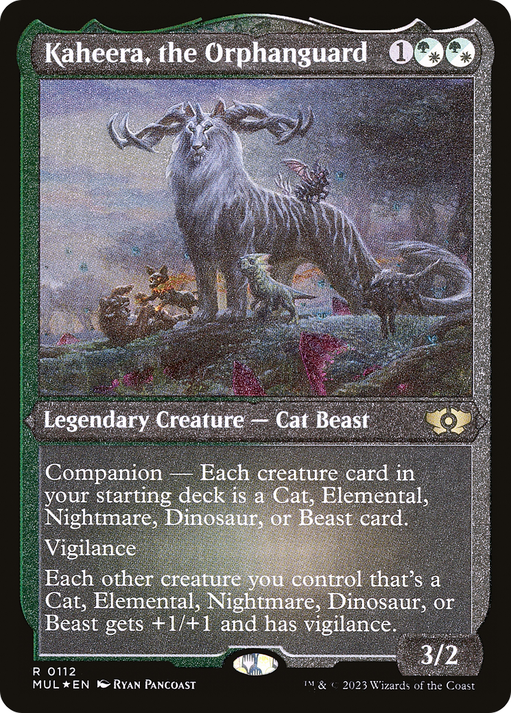 Kaheera, the Orphanguard (Foil Etched) [Multiverse Legends] | Devastation Store