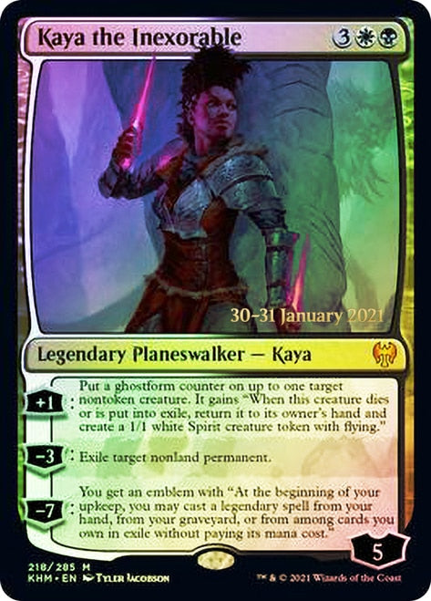 Kaya the Inexorable [Kaldheim Prerelease Promos] | Devastation Store