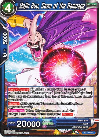 Majin Buu, Dawn of the Rampage [BT3-050] | Devastation Store