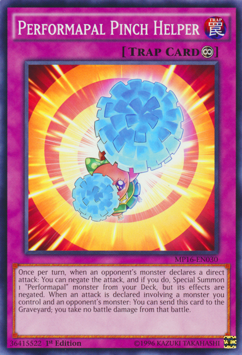 Performapal Pinch Helper [MP16-EN030] Common | Devastation Store